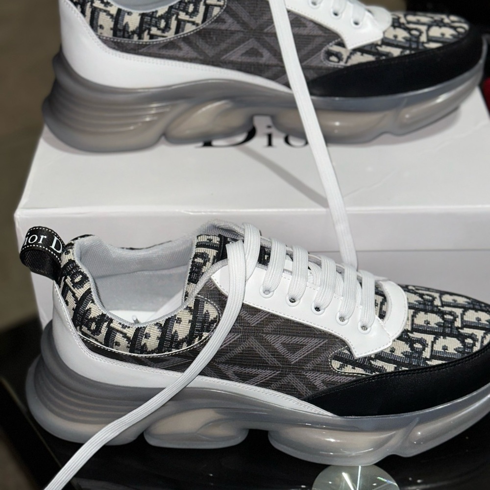 Men’s size 11 Dior black and white.